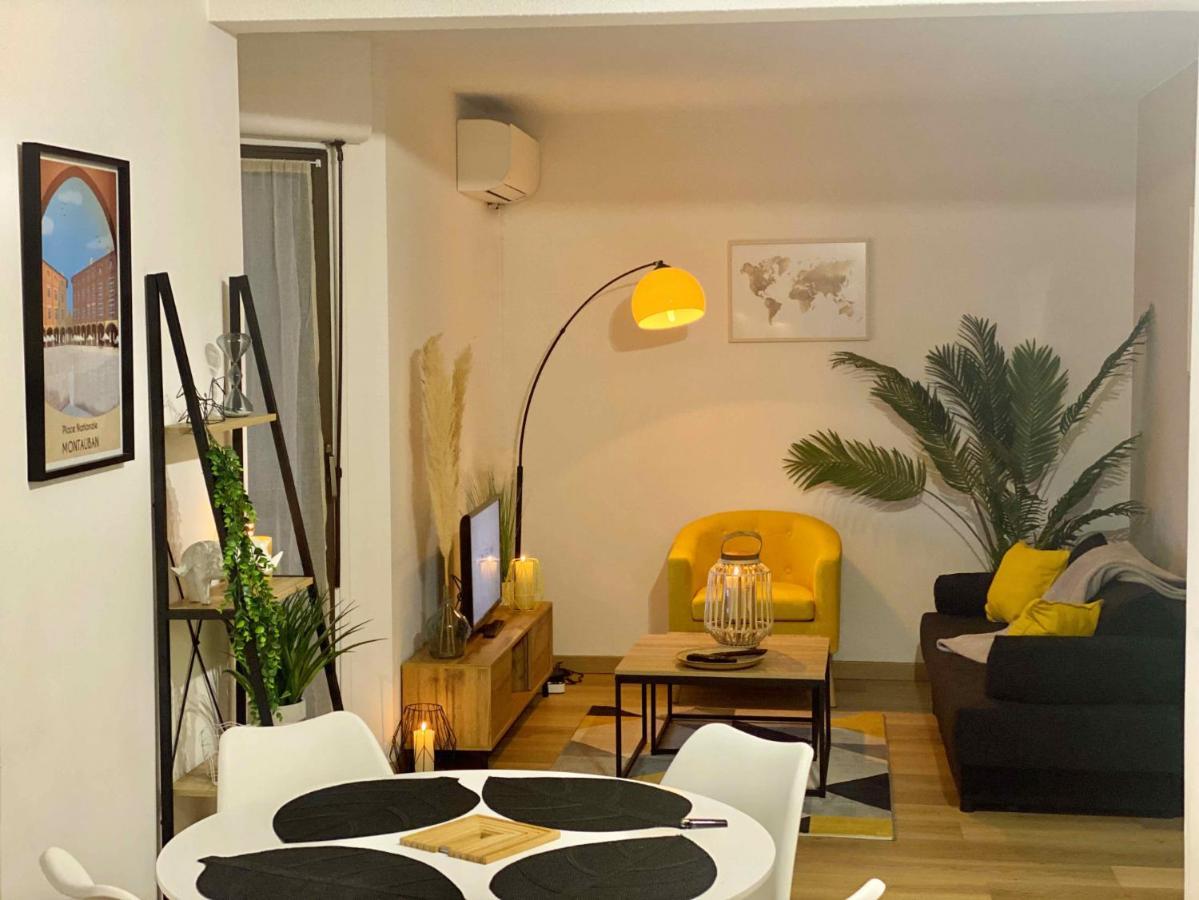 Le Point Virgule - Parking Prive - Climatisation Apartment Montauban Ngoại thất bức ảnh